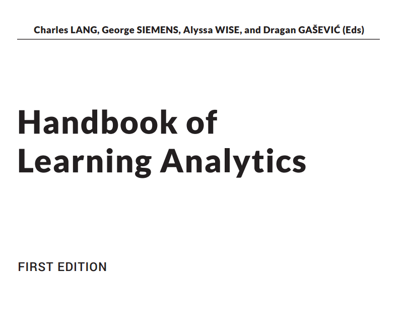 handbook learning analytics